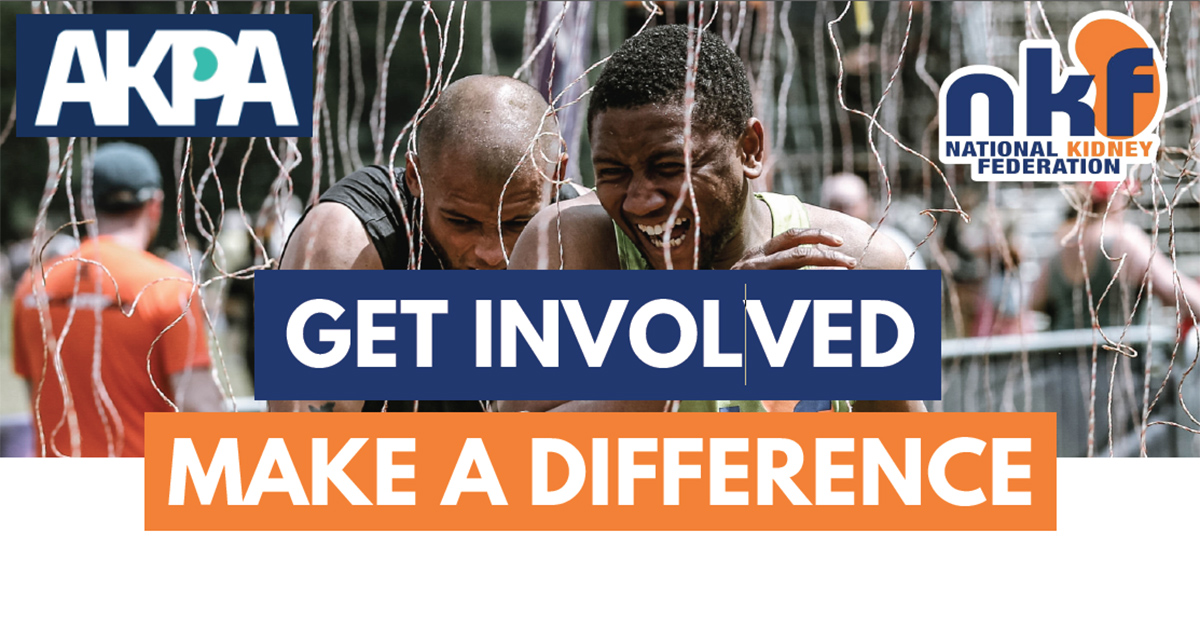 AKPA and NKF Fundraising Header